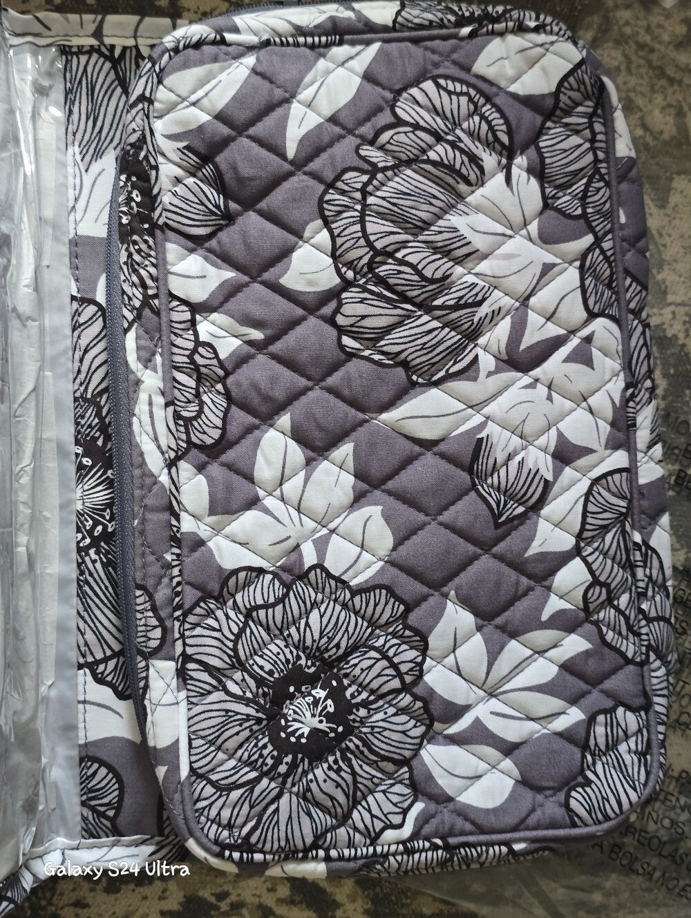Vera Bradley Hanging Travel Organizer in Moon Shadow Meadow Decor NWT - Picture 15 of 15